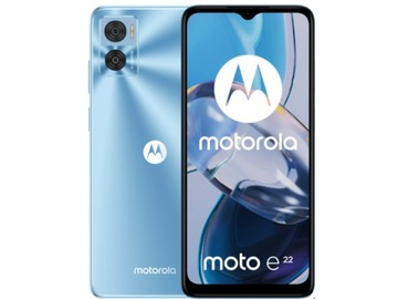 Смартфон MOTOROLA Moto E22 4/64 Гб синий