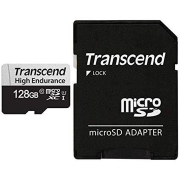 Памяти MICRO SDXC 128GB в / ADAP / C10 TS128GUSD350V TRANSCEND