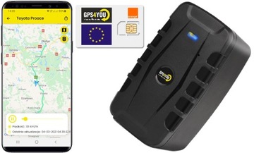 GPS ТРЕКЕР 3G MAX BAT.+ Карта Orange + сервер RU