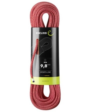 Веревка Edelrid 9.8 mm Boa 80M red