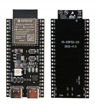 Плата ESP32-S3-DevKitC-1-N16 с WiFi, Bluetooth LE, 16 МБ Flash 512 кб SRAM