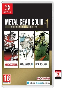 Metal Gear Solid Master Collection Vol.1 Nintendo Switch новий