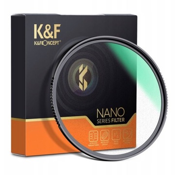 Черный туман фильтр 1/4 K&F концепция Nano X 82 мм