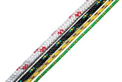 Полипропиленовая плетеная парусная веревка 5 мм - 1 м до 240 кг