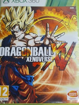 DRAGON BALL XENOVERSE XV XBOX 360 хит состояние bdb + плакат!