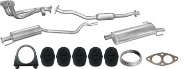 OPEL ASTRA F 1 1.4 1.6 ГЛУШНИК ПОВНИЙ КОМПЛЕКТ СИСТЕМИ