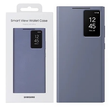 Оригинальные чехлы для SAMSUNG GALAXY S24 ULTRA SMART VIEW WALLET CASE VIOLET