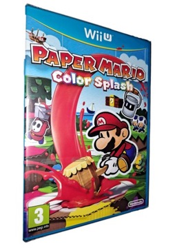 Paper Mario Color Splash / новый / WiiU Wii U