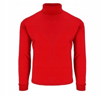 Водолазка детская толстовка рубашка детская блузка красный 146 см модель: K202