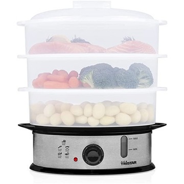 TRISTAR FOOD STEAMER VS - 3914 SILVER, 1200 ВТ, CAPAC