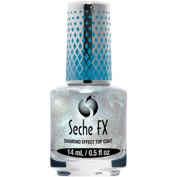 Seche FX Diamond Effect Top для ногтей с эффектом блеска-Blue 14ml