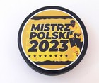 Хоккейная шайба ГКС Катовице чемпион Польши 2023