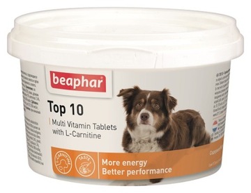Поливитамины для собак Top 10 L-карнитин 180шт.