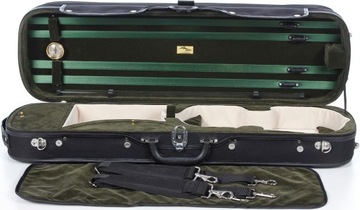 Скрипка чохол Скрипка класичний 4/4 M-case Чорний і зелений