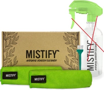 K378 MistifyNatural Cleaner с 2 салфетками из микрофибры и щеткой