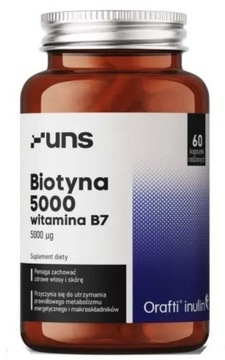 Біотин 5000 мкг 60 капсул UNS