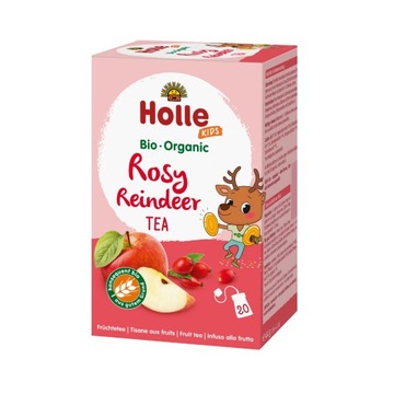 Holle Bio фруктовый чай розовый олень
