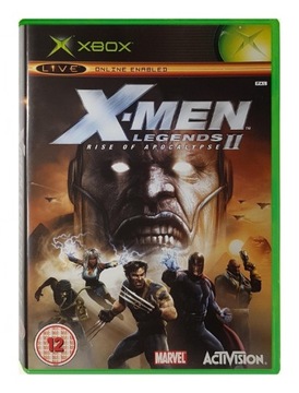 XBOX X-MEN LEGENDS II RISE OF APOCALYPSE