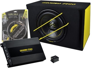 Ground Zero Gzib 12spl Bass Kit-k sub підсилювачі домашні кабелі