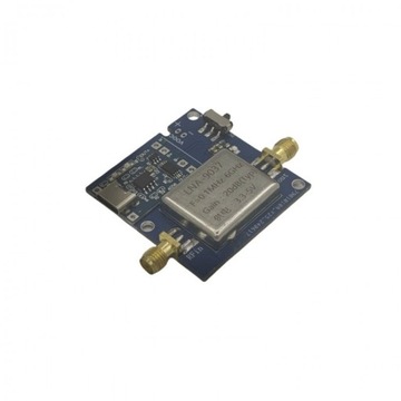 LNA 9037 усилитель приема 20 дБ диапазон 10 МГц-6 ГГц np для HackRF One RTL SDR