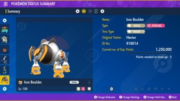 Paradox Pokemon Iron Boulder