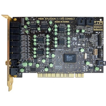 PCI AUZEN X-PLOSION 7.1 DTS CONNECT 100% OK EOL
