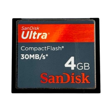 Карта памяти SanDisk CompactFlash 30mb S 4GB Ultra
