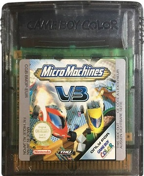 Micro Machines V3-GAME BOY COLOR GBC-сам картридж PAL