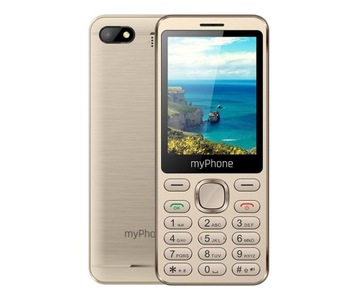 Мобільний телефон з клавіатурою MyPhone Maestro 2 / злотий