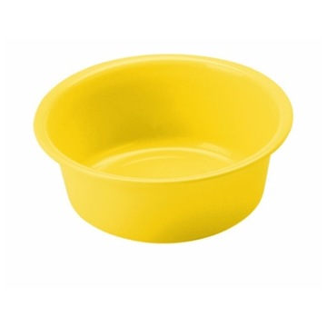 Кругла чаша 24 см жовта 3106