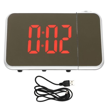 Дзеркальна проекція Alarm Clock Digital LED Table