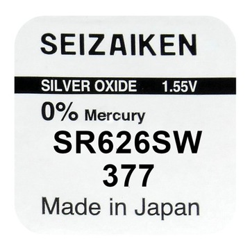 Seizaiken SR626SW SR66 серебряный аккумулятор 10x