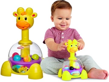HASBRO PLAYSKOOL волчок жираф карусель красочные шарики для малышей 6 м+