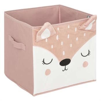 Подарункова коробка DREAM Pink з лисицею для зберігання 29x29x29 см Secret De Gour