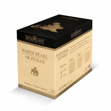 Richmont White Pearl of Fujian чай 50 пакетиков