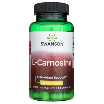 Swanson L-карнозин 500 mg Formula Right Age