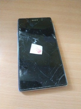 Sony Xperia Z1 чорний пошкоджений