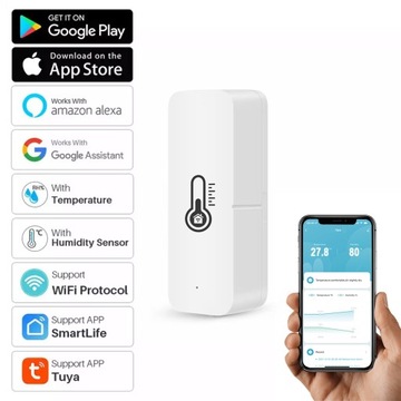 WIFI ЦИФРОВОЙ ГИГРОМЕТР ТЕРМОМЕТР МЕТЕОСТАНЦИЯ