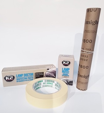 Набір для ремонту ламп K2 Lamp Doctor + lamp PROTECT + Papers + стрічка nr6