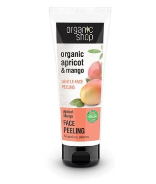 Organic Shop скраб для лица Абрикос манго 75 мл