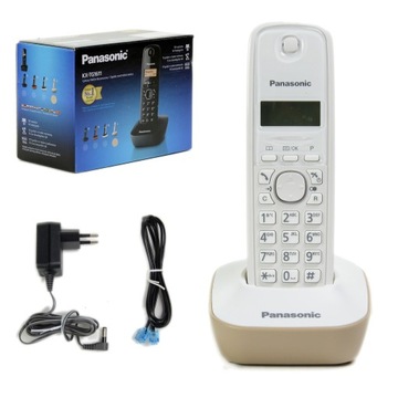 Стационарный телефон PANASONIC KX-tg1611pdj беспроводной DECT