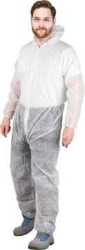 Защитный костюм для рисования белый YES-KOM 30 g L
