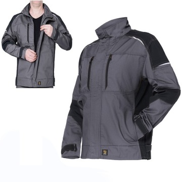 Куртка мужская рабочая защитная защитная для работы летняя светоотражающая R. 52