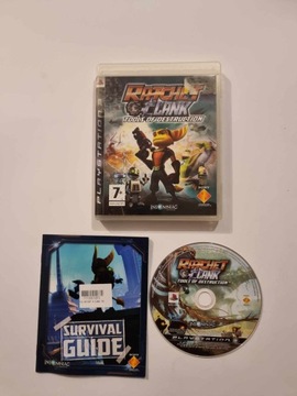 Ratchet Clank Tools of Destruction Sony PlayStation 3 PS3