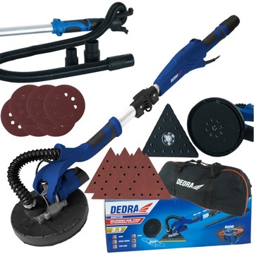 DEDRA ЖИРАФ ШЛИФОВАЛЬНЫЙ СТАНОК ДЛЯ ГИПСА DUO 710W 225MM