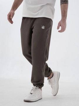 Чоловічі спортивні штани REGULAR класичний сірий графіт Jigga Wear M