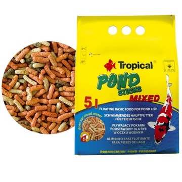 Tropical Pond Sticks Mixed 5L-400G еда