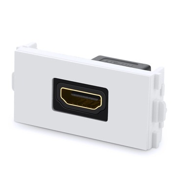 Ugreen панель з роз'ємом HDMI простий білий (MM113)