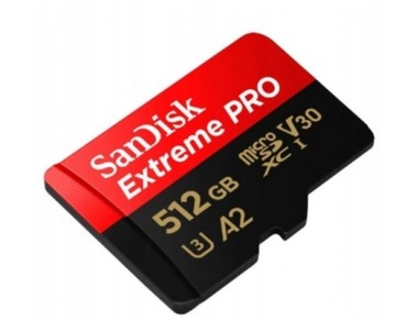 Карта памяти Sandisk microSDXC Extreme Pro 512GB 200MB / s