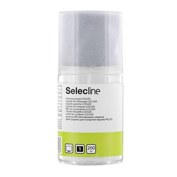 Жидкость Selecline для очистки экрана + микрофибра
